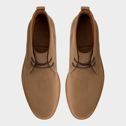 Jefrey Dark Brown Leather Suede Men's Chukka boots - Chukka boot - Dark Brown