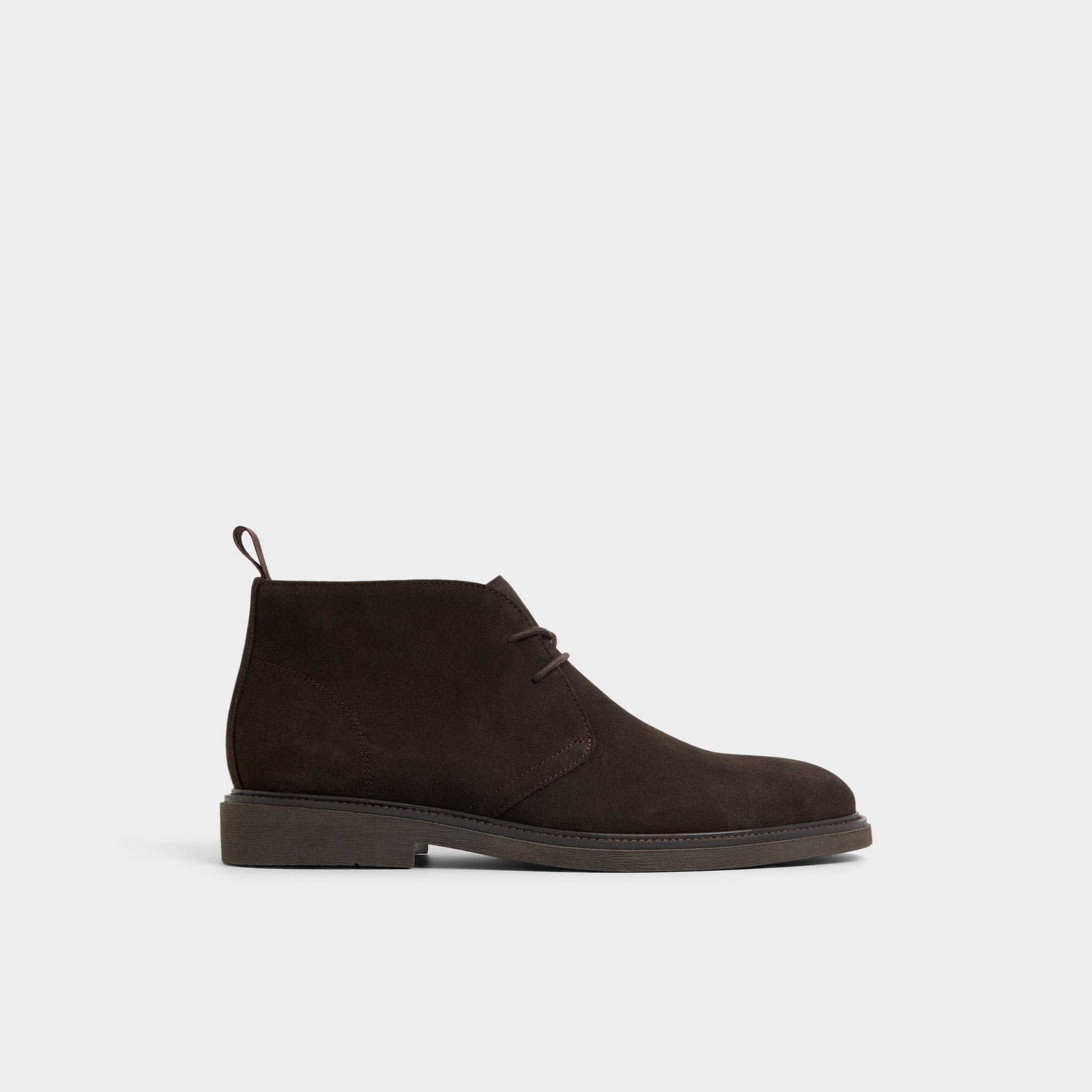 Jefrey Dark Brown Leather Suede Men's Chukka boots - Chukka boot - Dark Brown