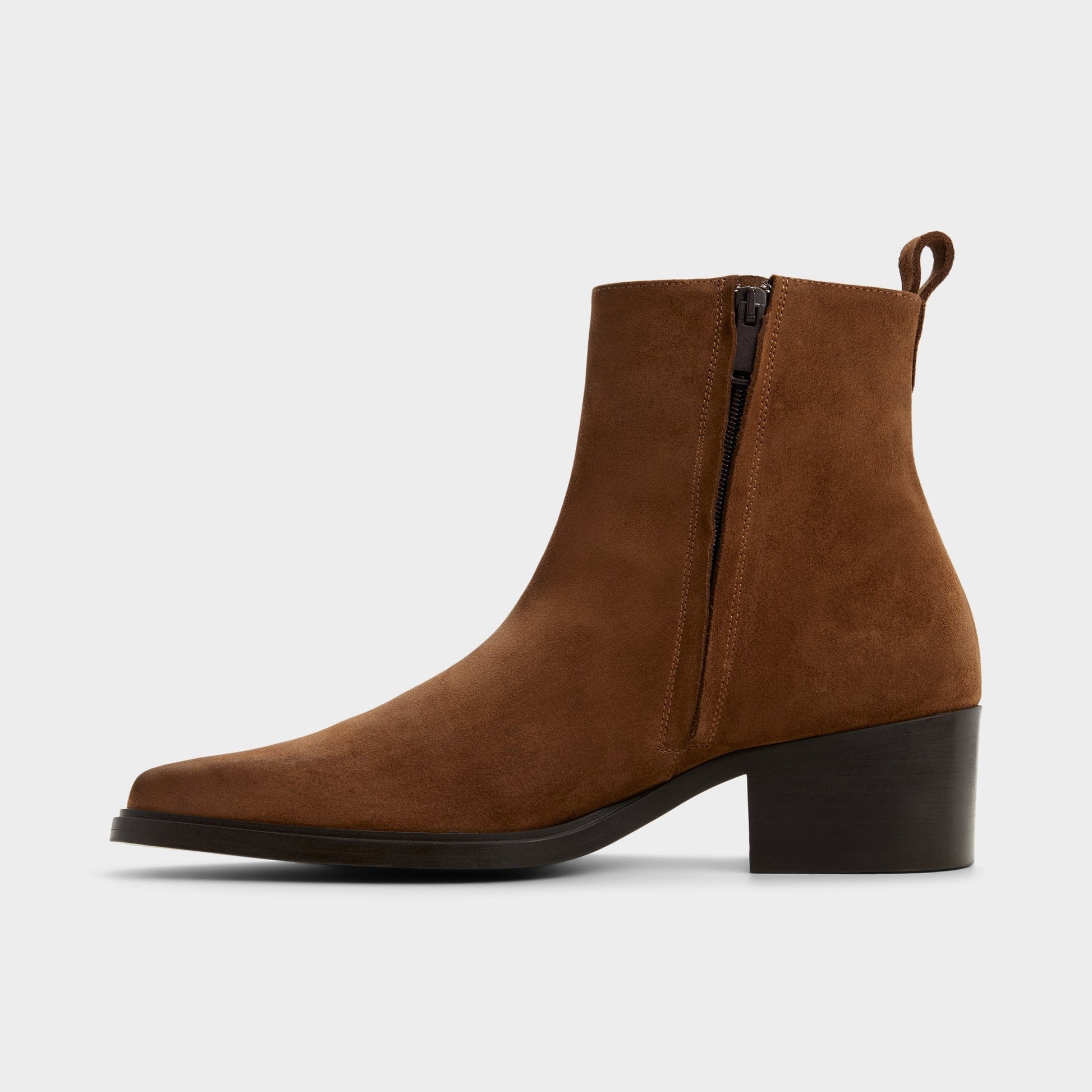 Glen in Cognac - Ankle boot - Cognac