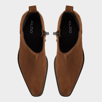 Glen in Cognac - Ankle boot - Cognac