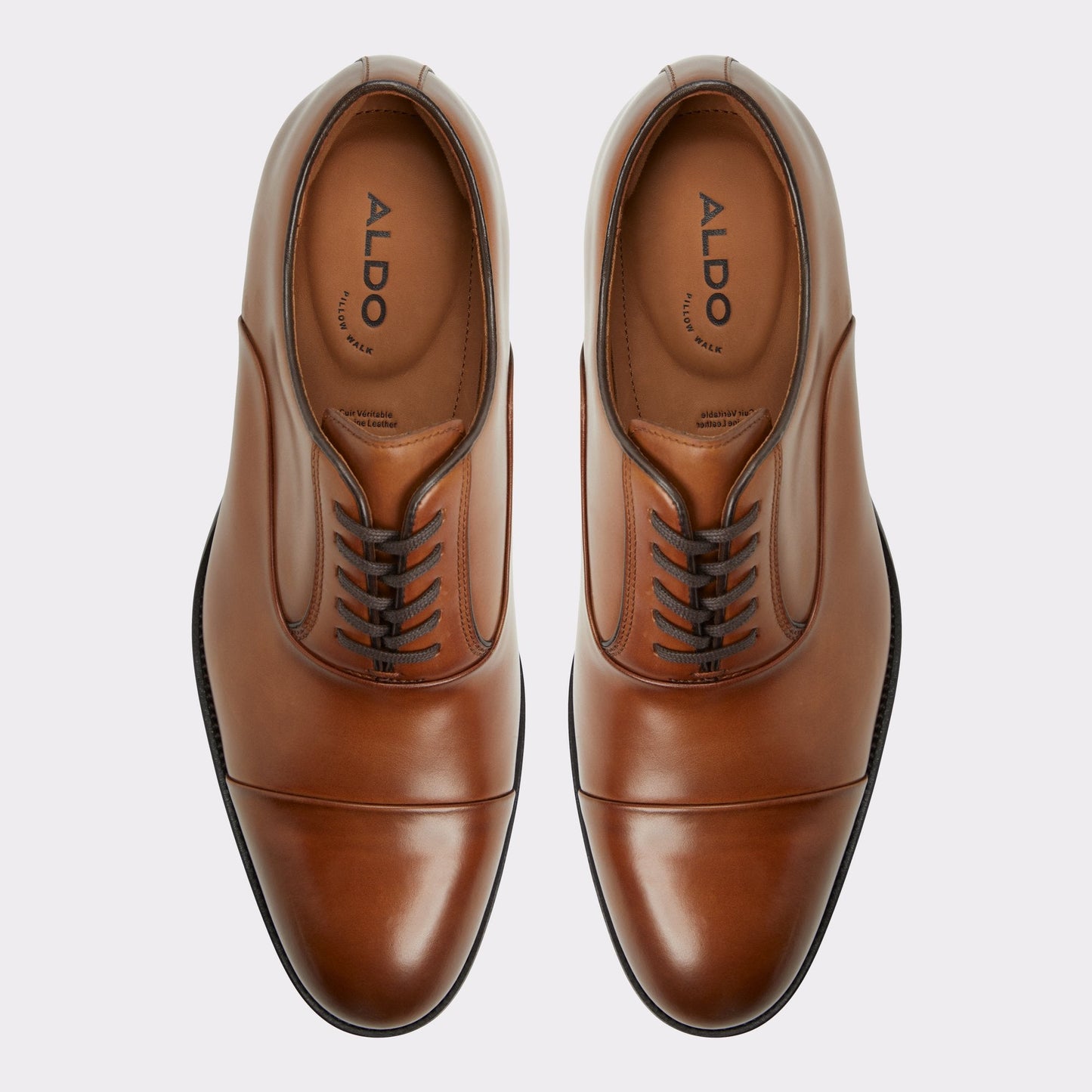 Lazio in Cognac - Oxford shoe - Cognac