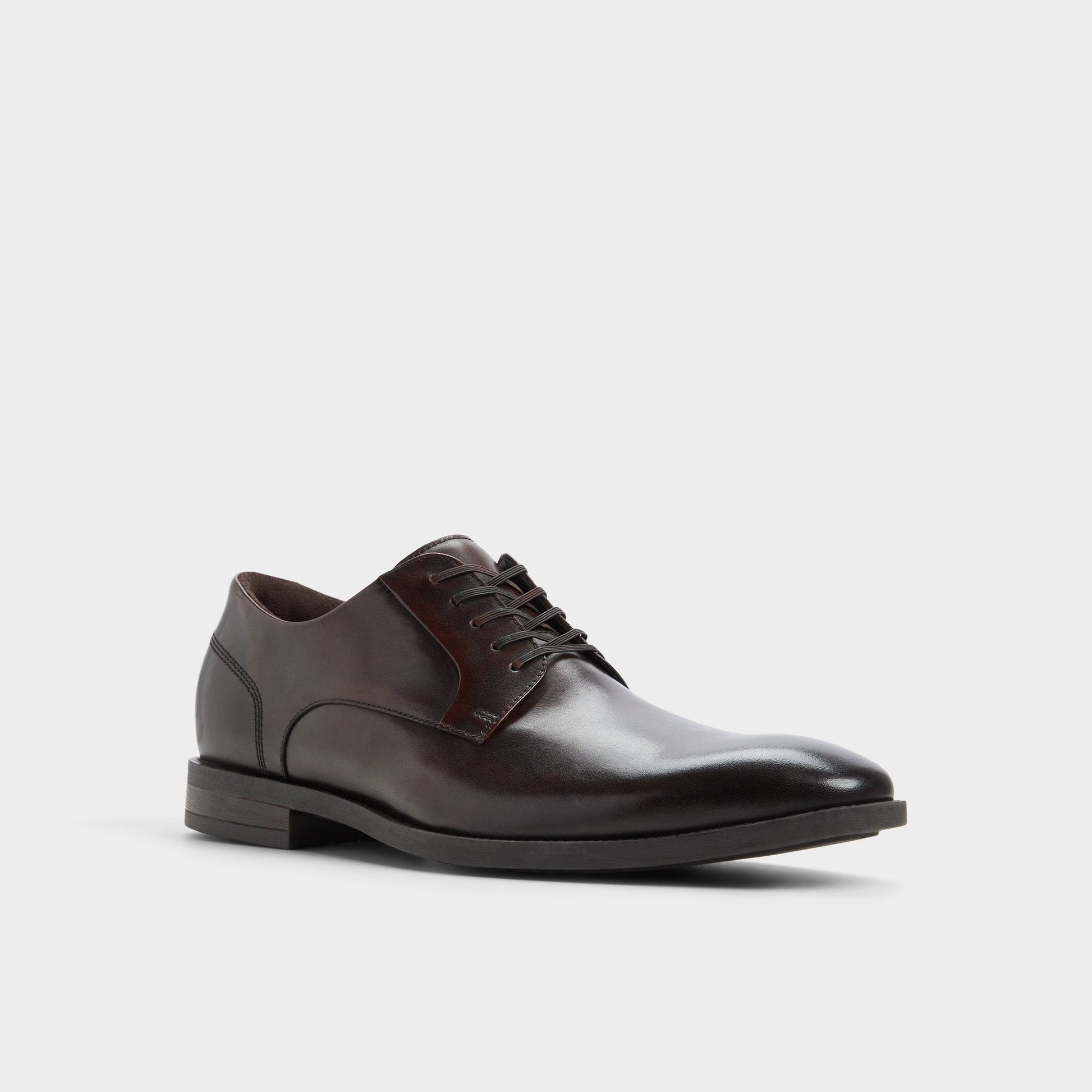 Teodoro Medium Brown Men's Dress Shoes - Derby shoe - Medium brown