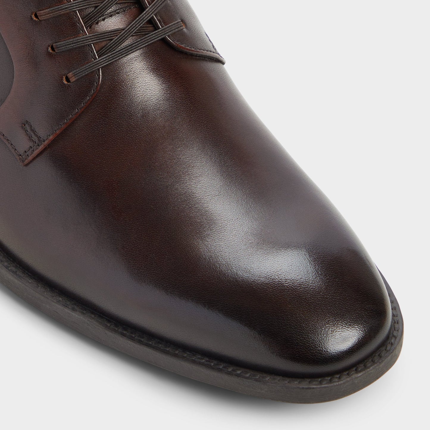 Teodoro Medium Brown Men's Dress Shoes - Derby shoe - Medium brown