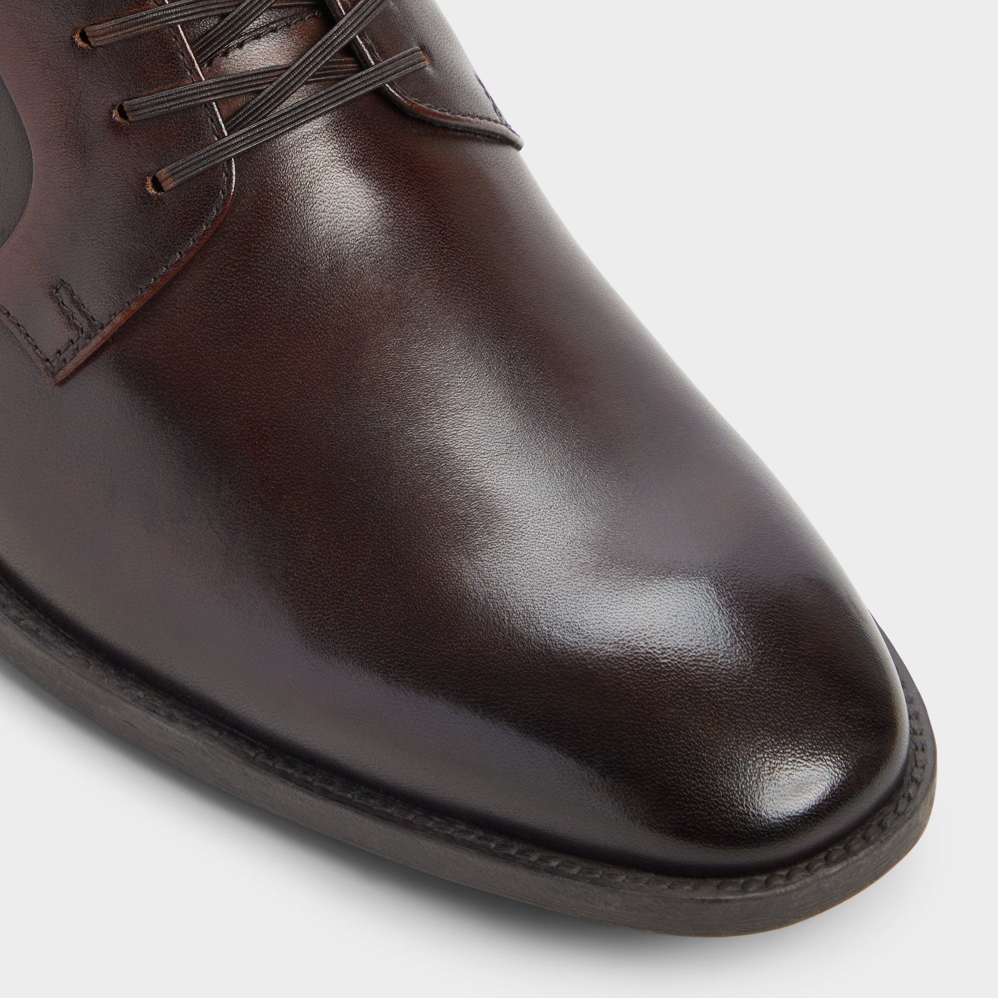 Teodoro Medium Brown Men's Dress Shoes - Derby shoe - Medium brown