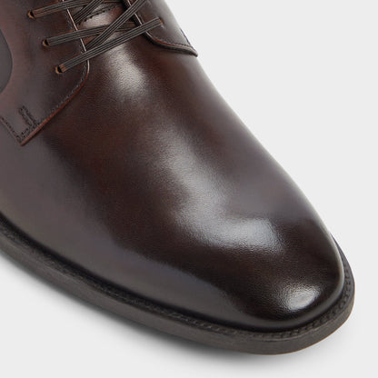 Teodoro Medium Brown Men's Dress Shoes - Derby shoe - Medium brown