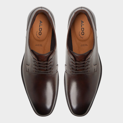 Teodoro Medium Brown Men's Dress Shoes - Derby shoe - Medium brown