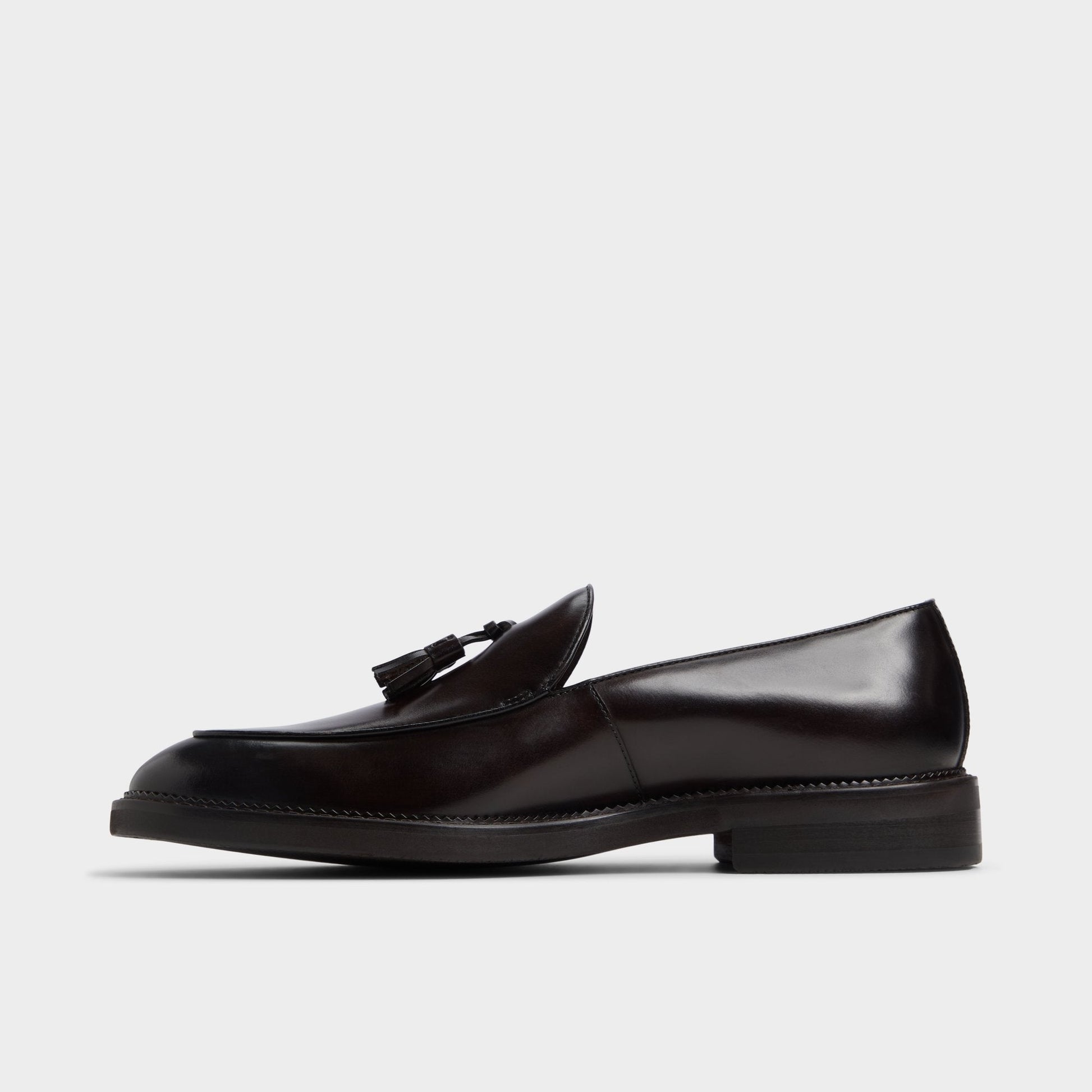 Portos Dark Brown Men's Dress Shoes - Loafer - Dark brown