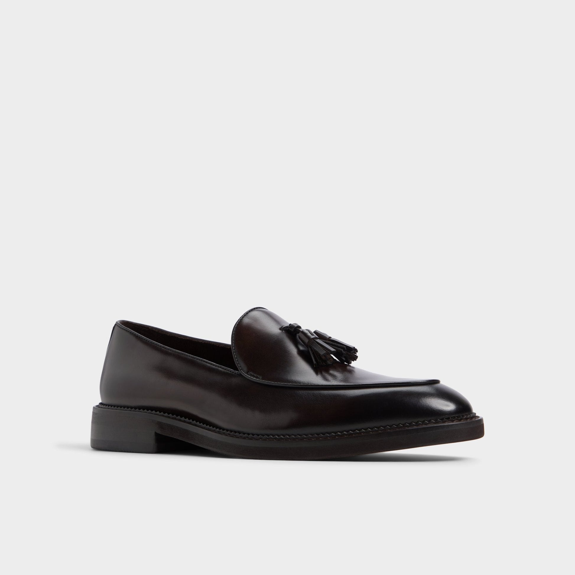 Portos Dark Brown Men's Dress Shoes - Loafer - Dark brown