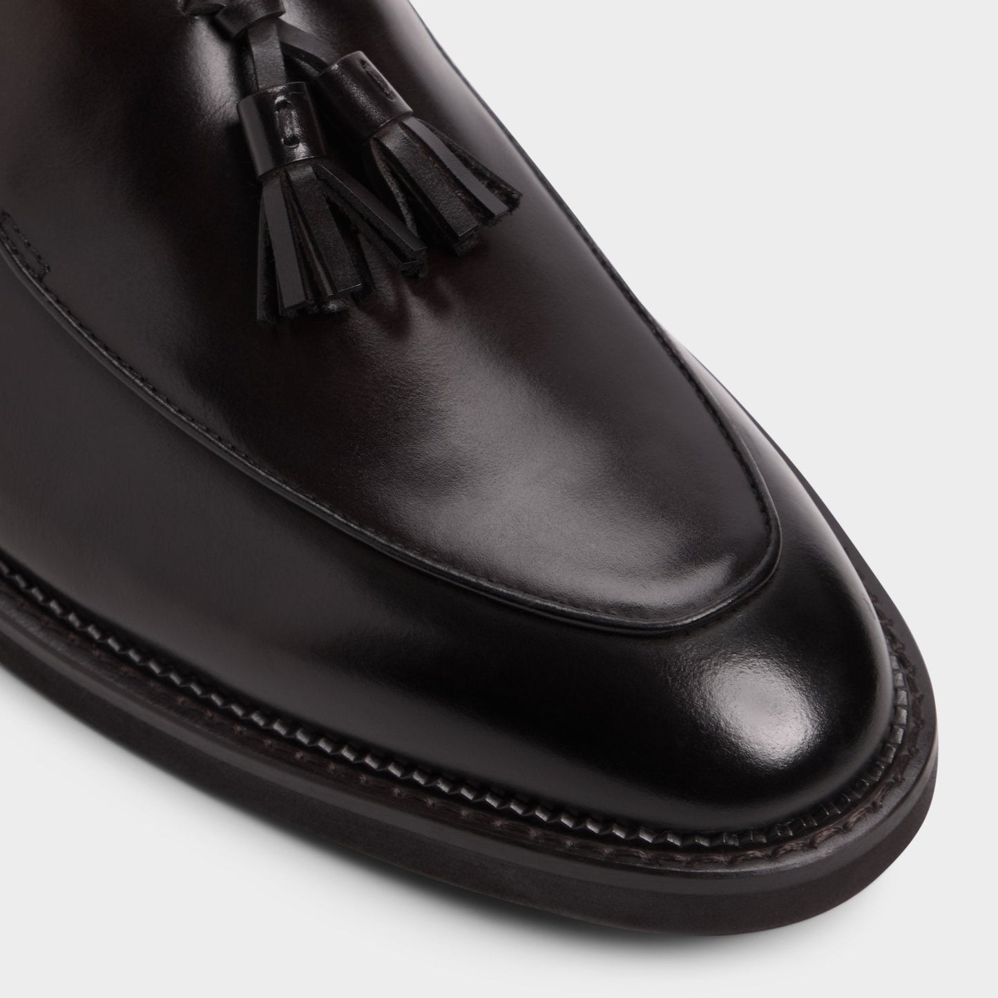 Portos Dark Brown Men's Dress Shoes - Loafer - Dark brown