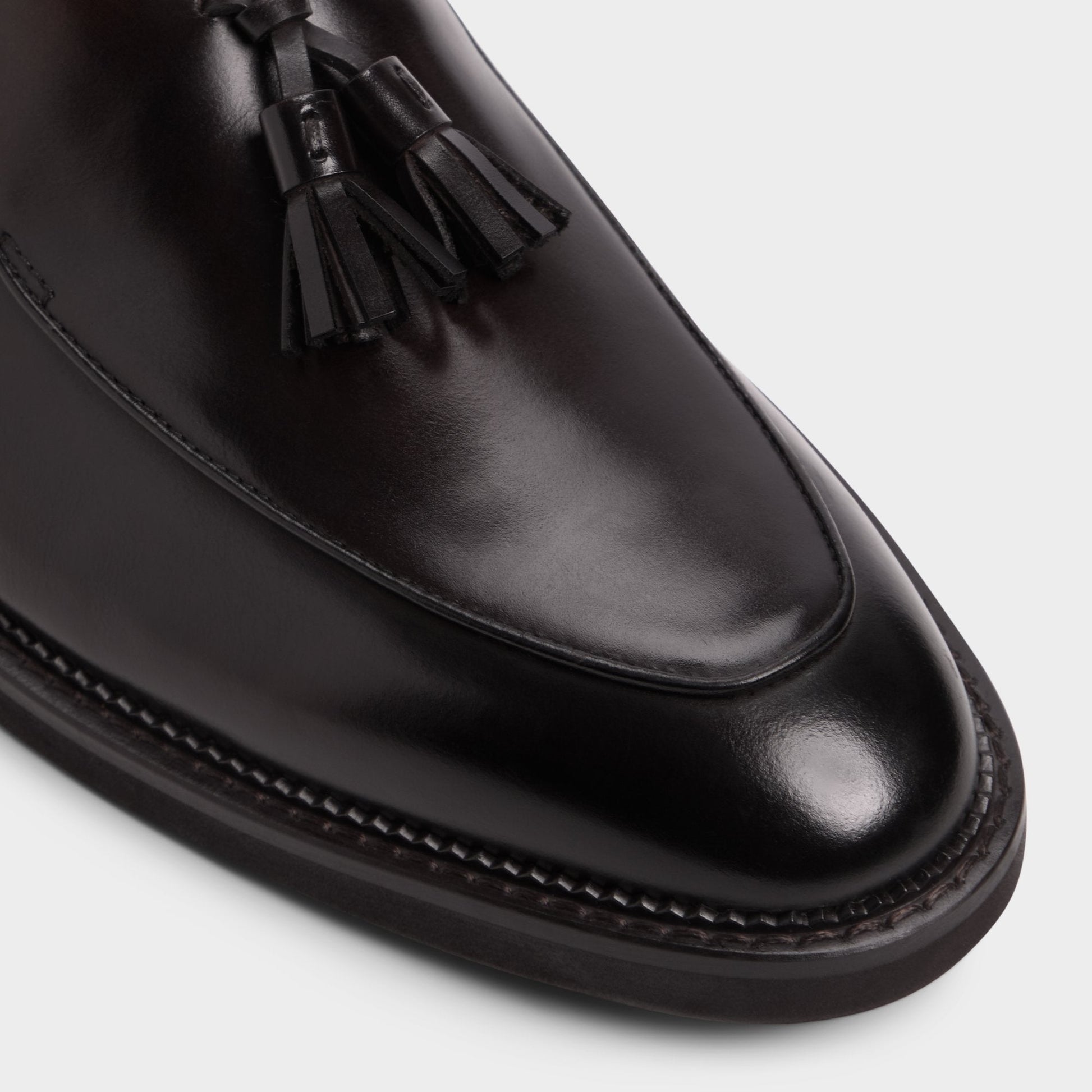 Portos Dark Brown Men's Dress Shoes - Loafer - Dark brown