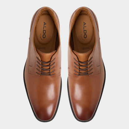 Teodoro in Cognac - Derby shoe - Cognac