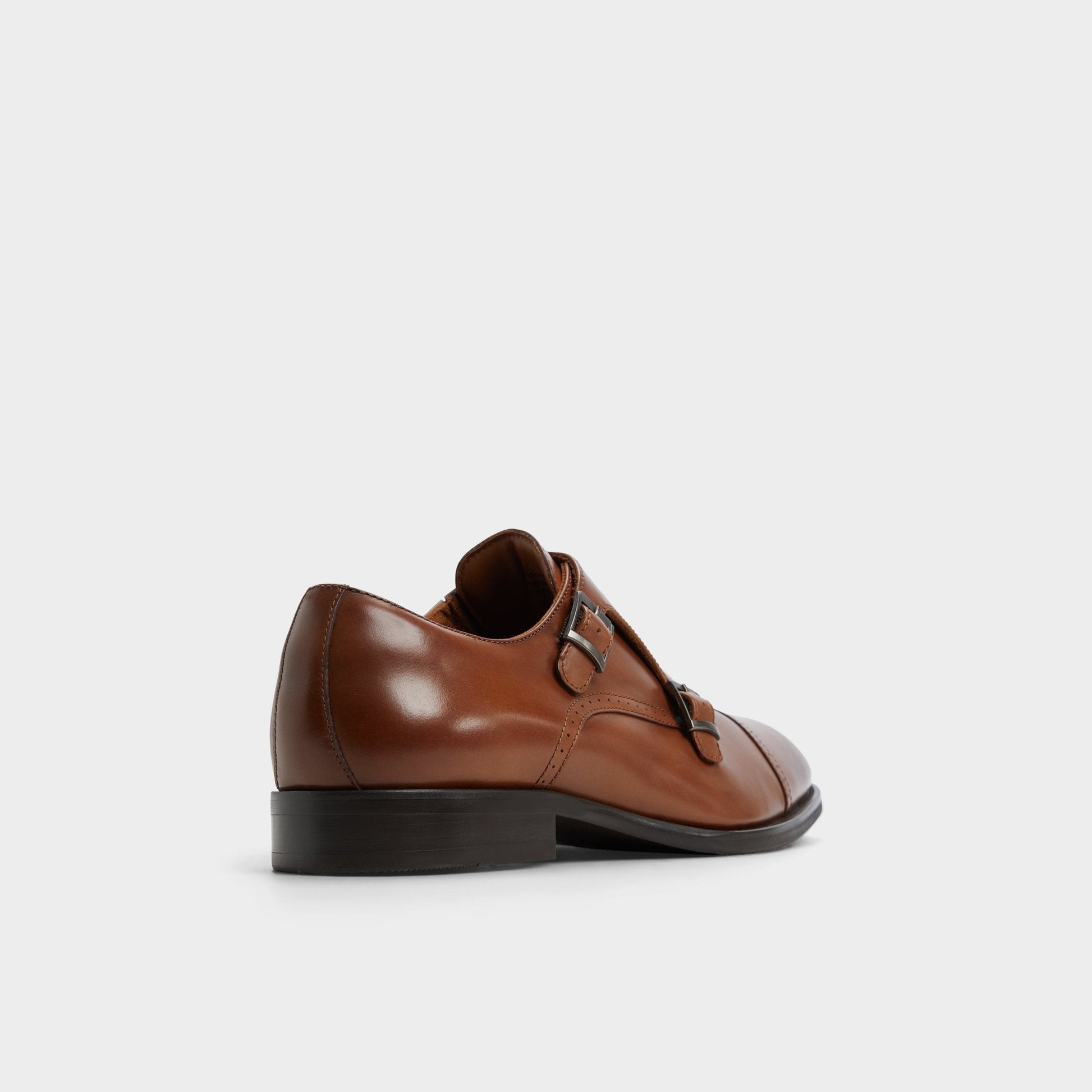 Zelasien in Cognac - Monkstrap loafer - Cognac
