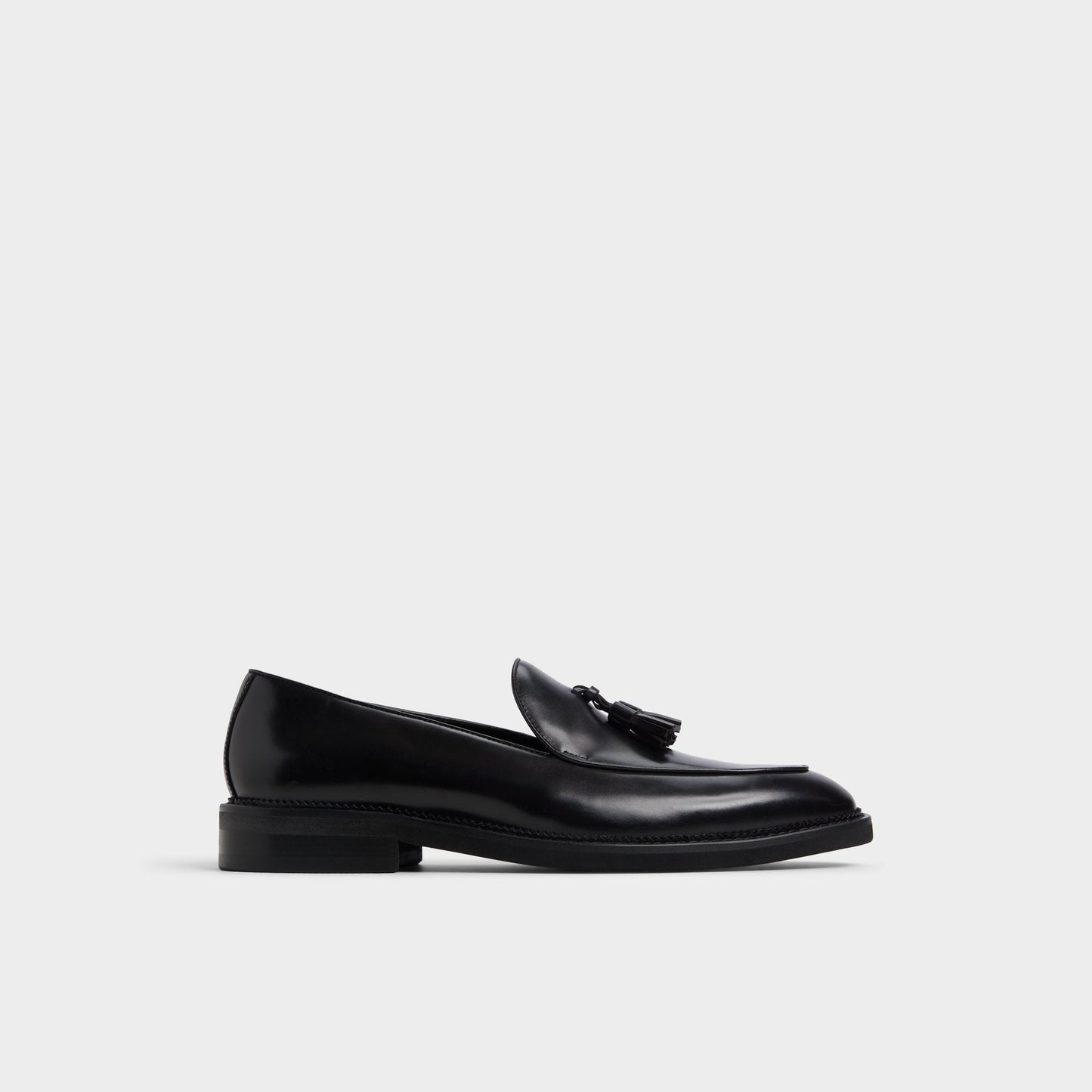 Portos Black Men's Dress Shoes - Loafer - Black