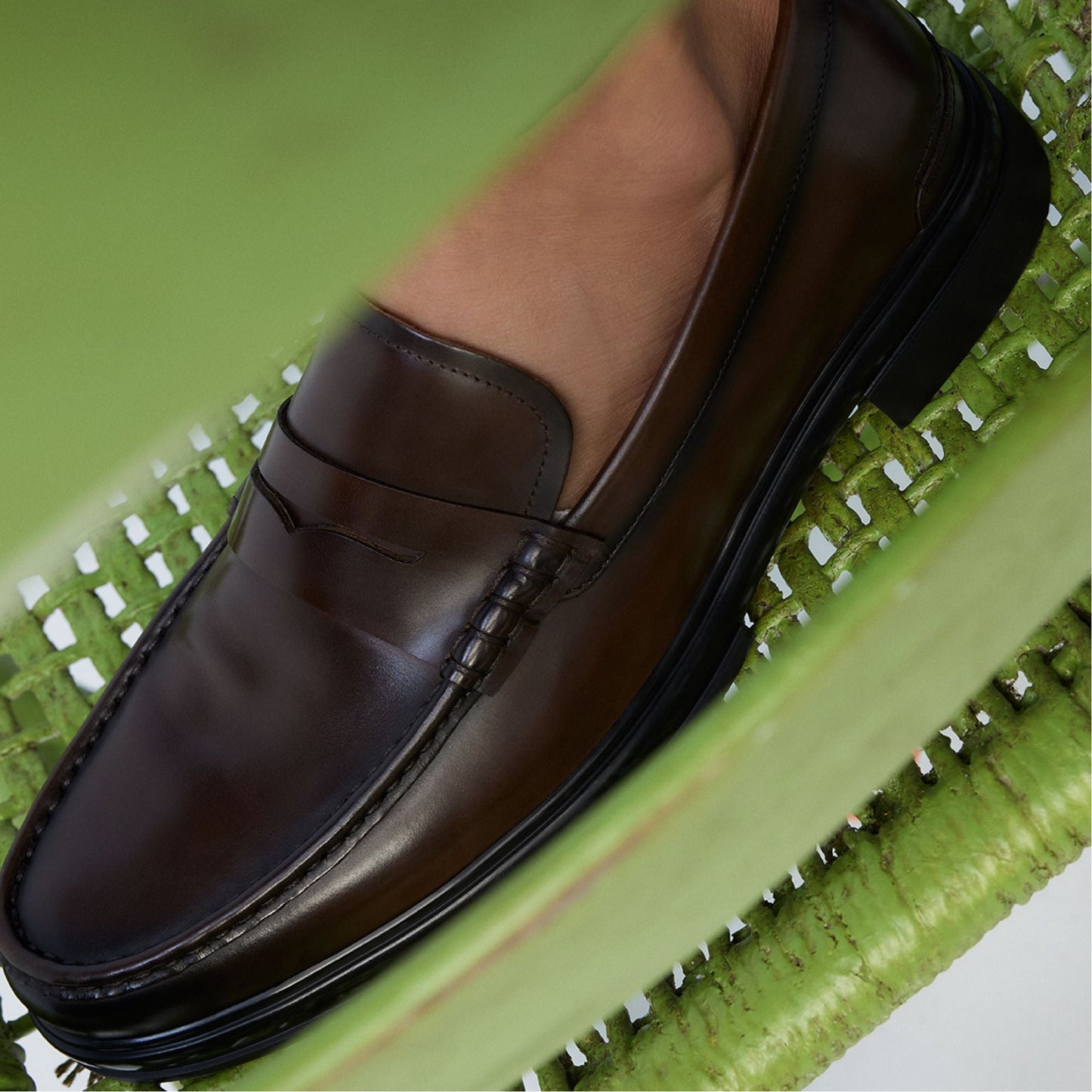 Tucker Other Brown Leather Smooth Men's Loafers & Slip-Ons - Loafer - Other brown