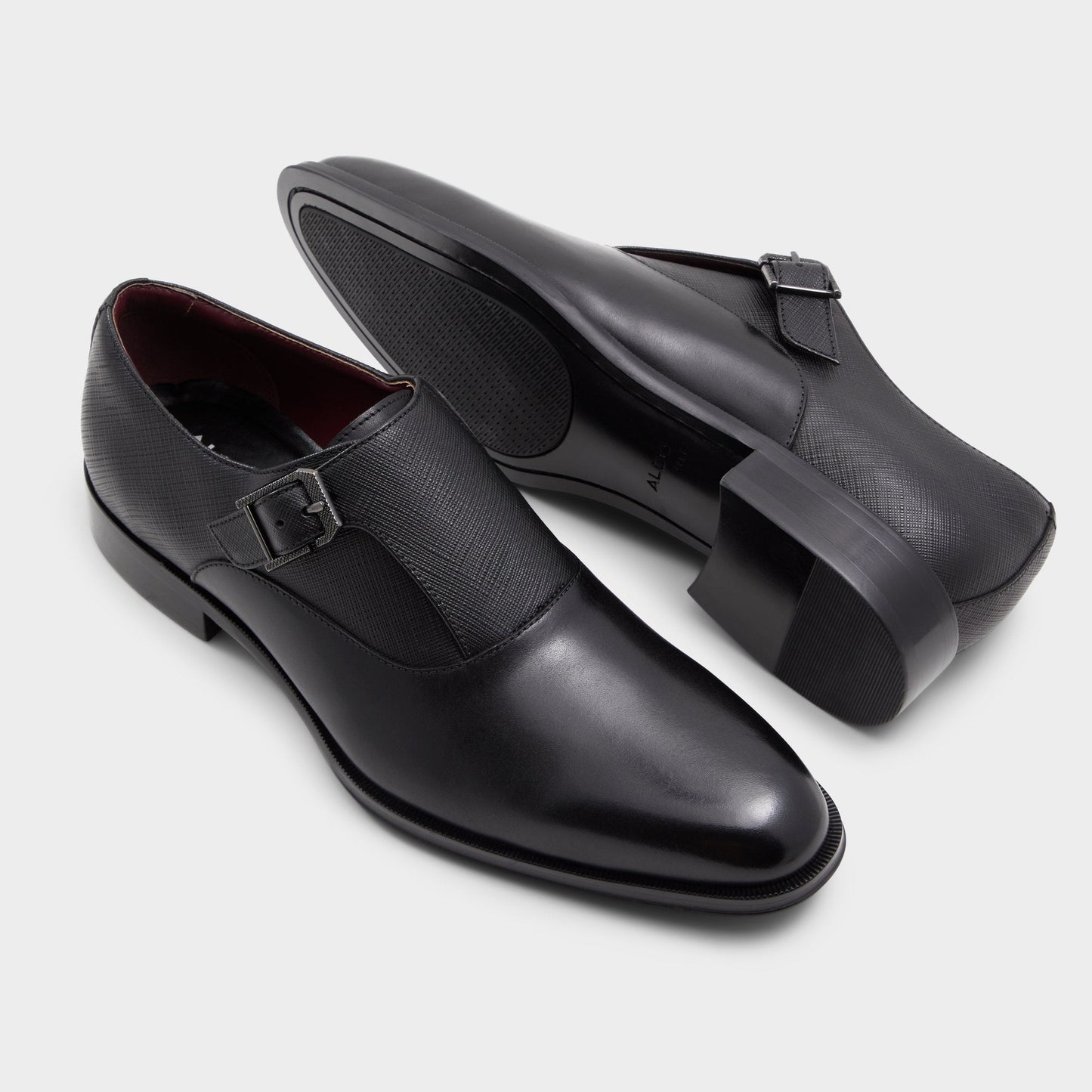 Dashing Other Black Men's Loafers & Slip-Ons - Monkstrap loafer - Other black