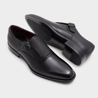 Dashing Other Black Men's Loafers & Slip-Ons - Monkstrap loafer - Other black