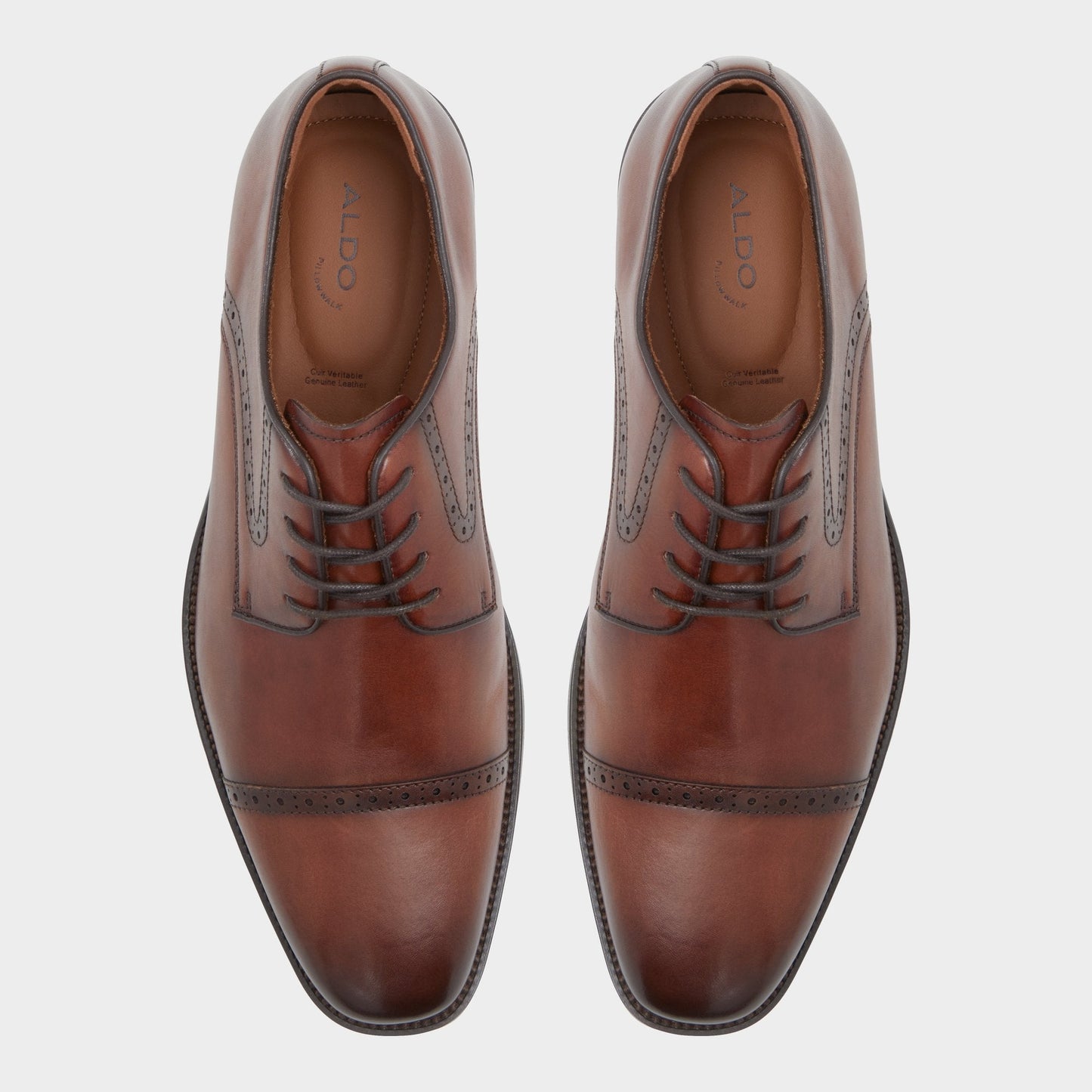 Bronko Cognac Men's Oxfords & Lace-ups - Derby shoe - Cognac