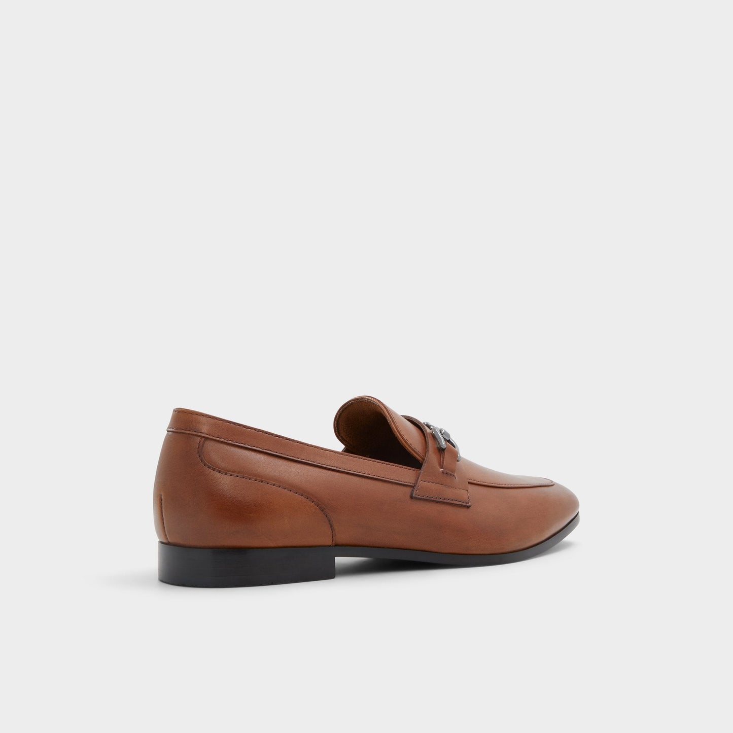 Marinho Cognac Leather Smooth Men's Dress Shoes - Loafer - Cognac