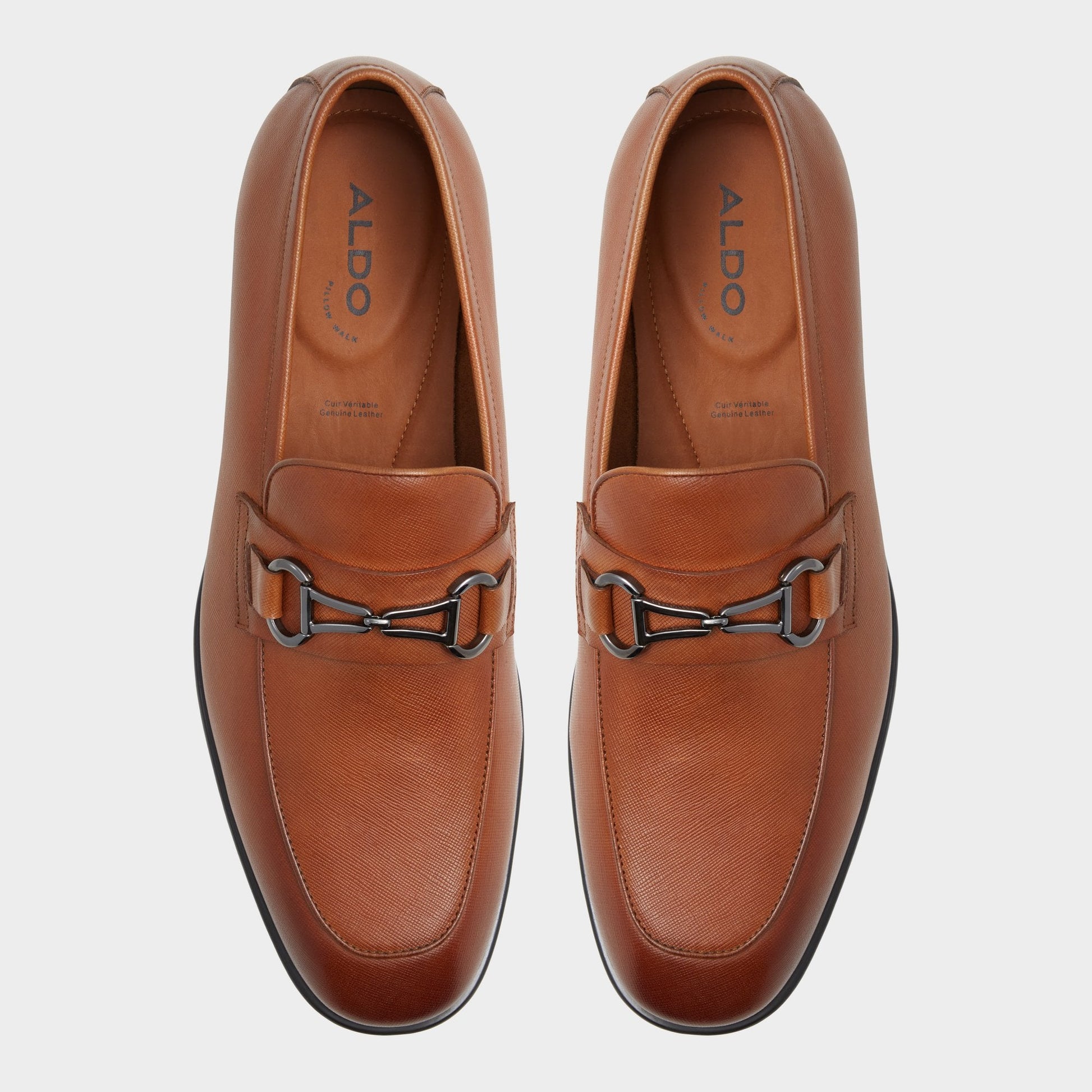 Walters Cognac Men's Dress Shoes - Loafer - Cognac