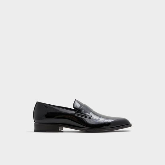 Osgoode Black Men's Dress Shoes - Loafer - Black