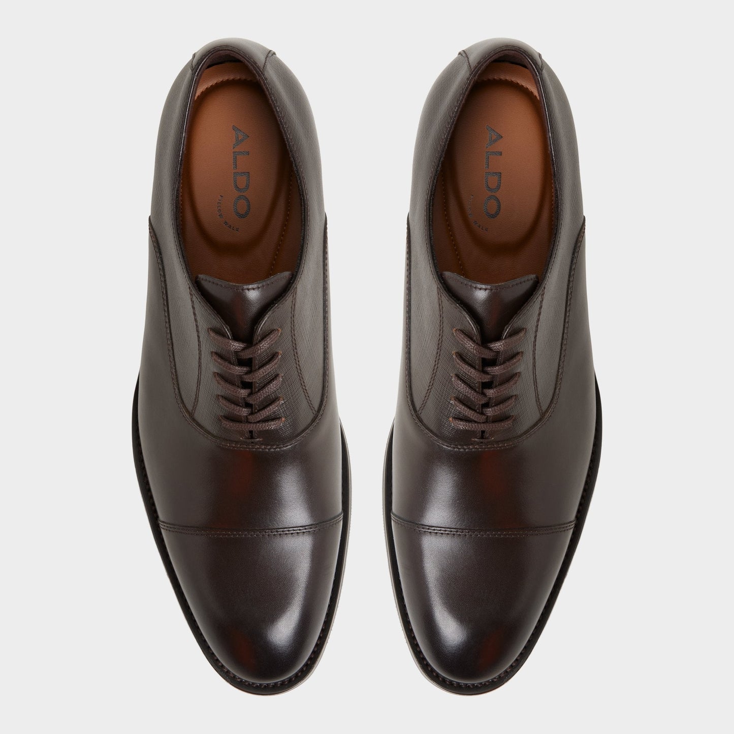 Reece in Dark Brown - Oxford shoe - Dark brown