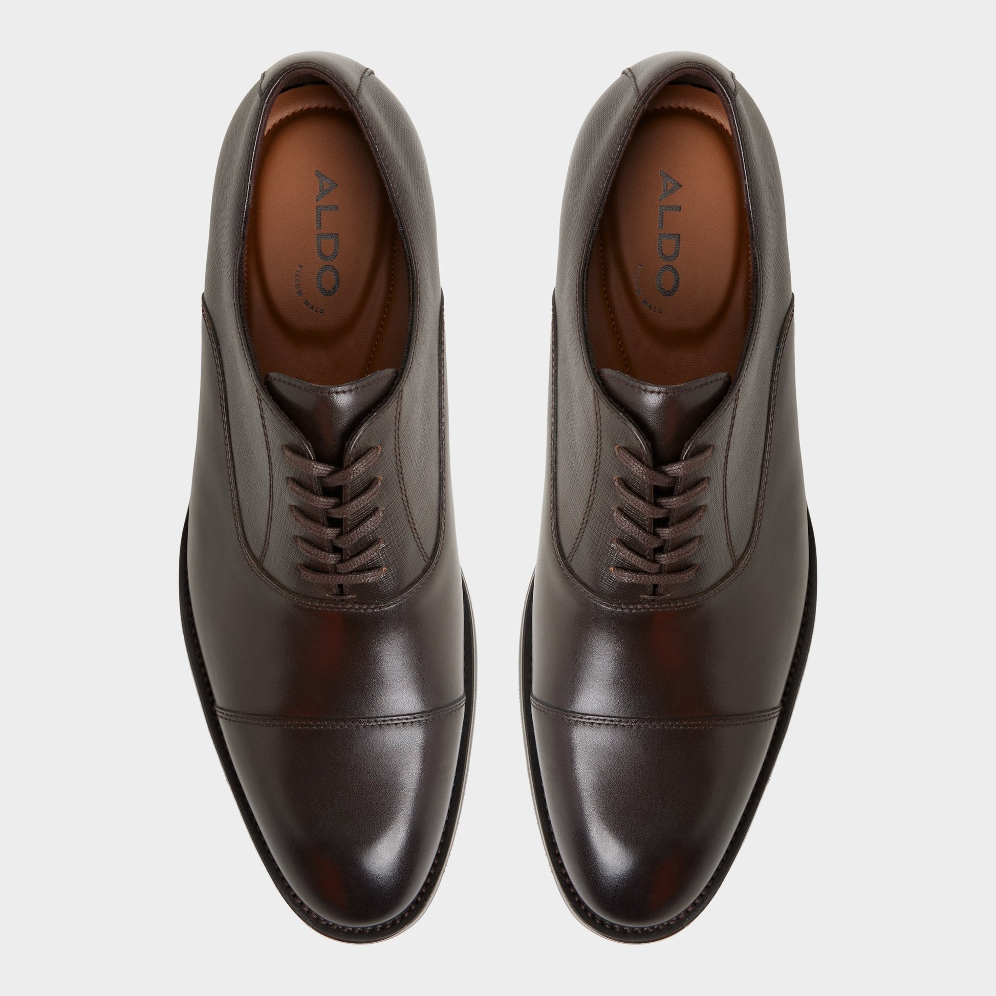 Reece in Dark Brown - Oxford shoe - Dark brown