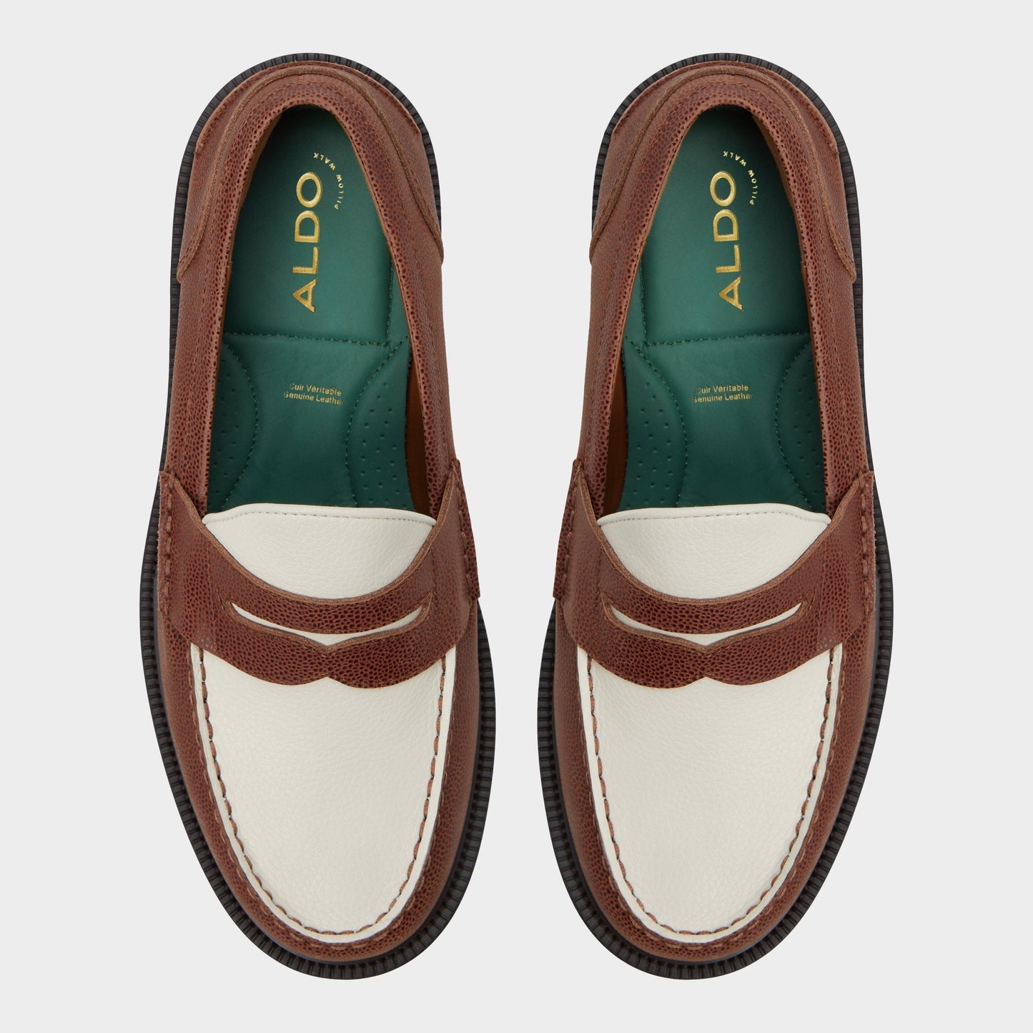Buckley in Brown Overflow - Loafer - Brown overflow
