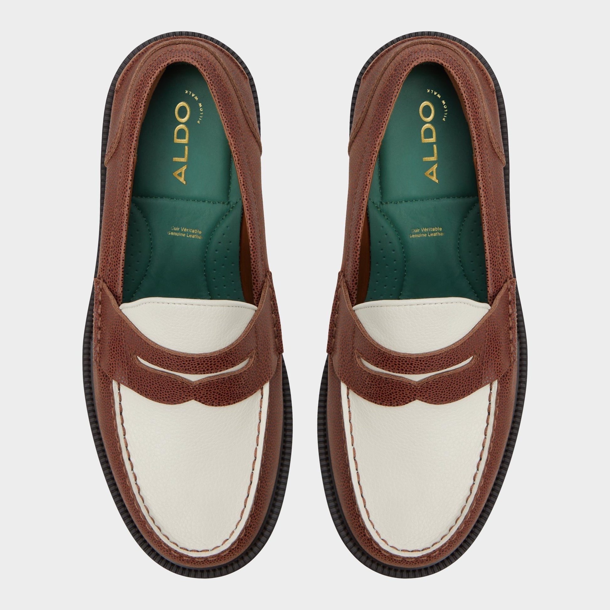 Buckley in Brown Overflow - Loafer - Brown overflow