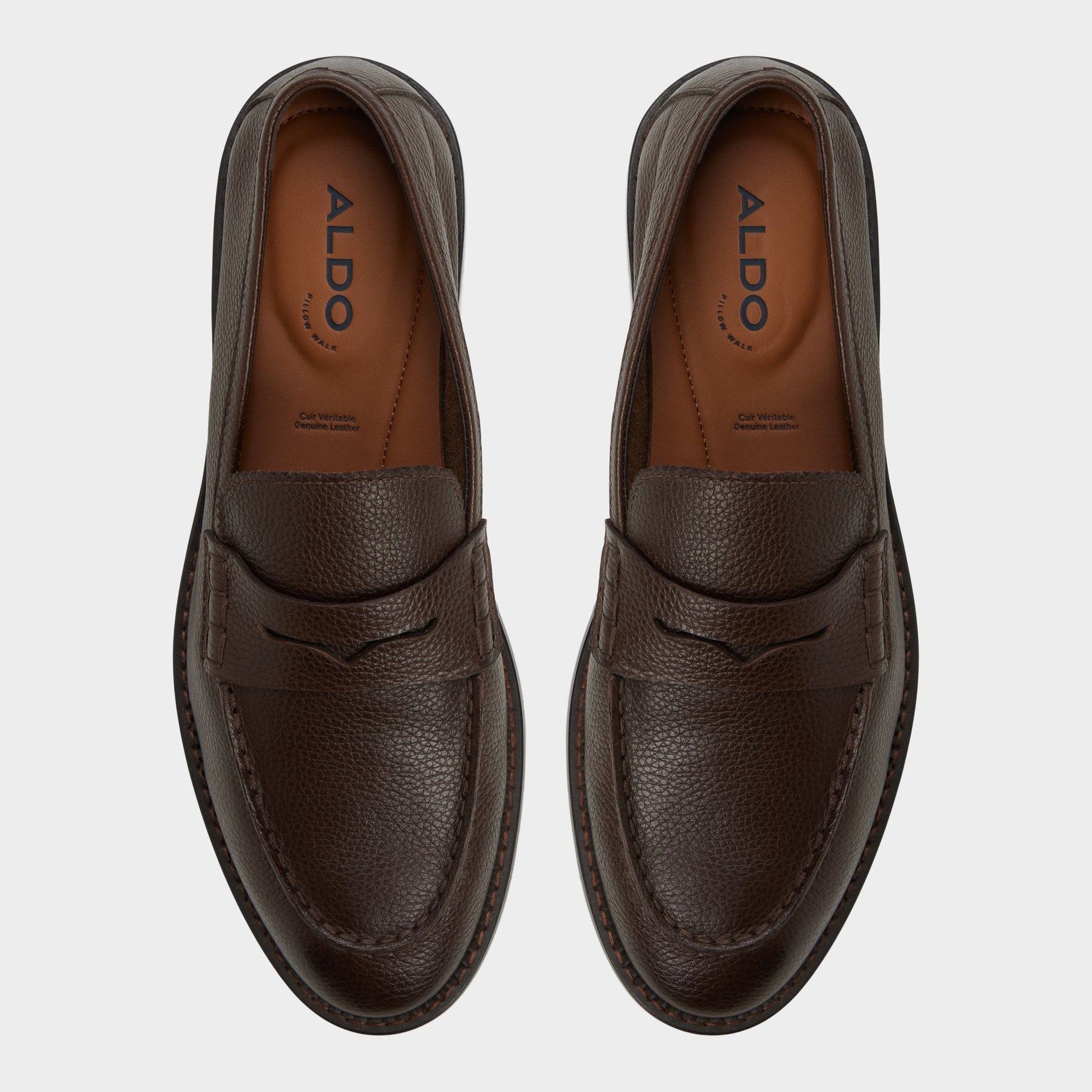 Melvillee in Dark Brown - Loafer - Dark brown
