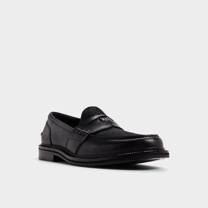 Roll4Yourlife in Black White - Men's loafer - Black/white