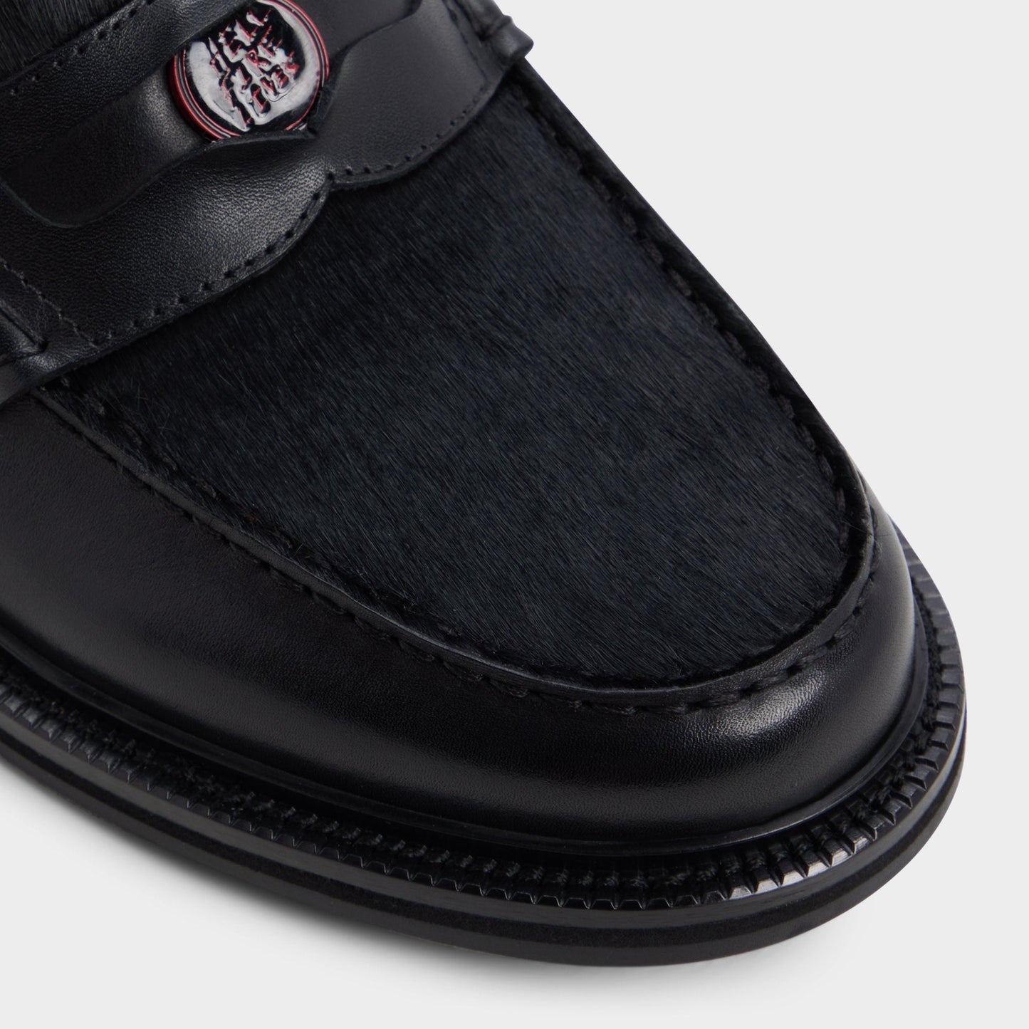 Roll4Yourlife in Black White - Men's loafer - Black/white