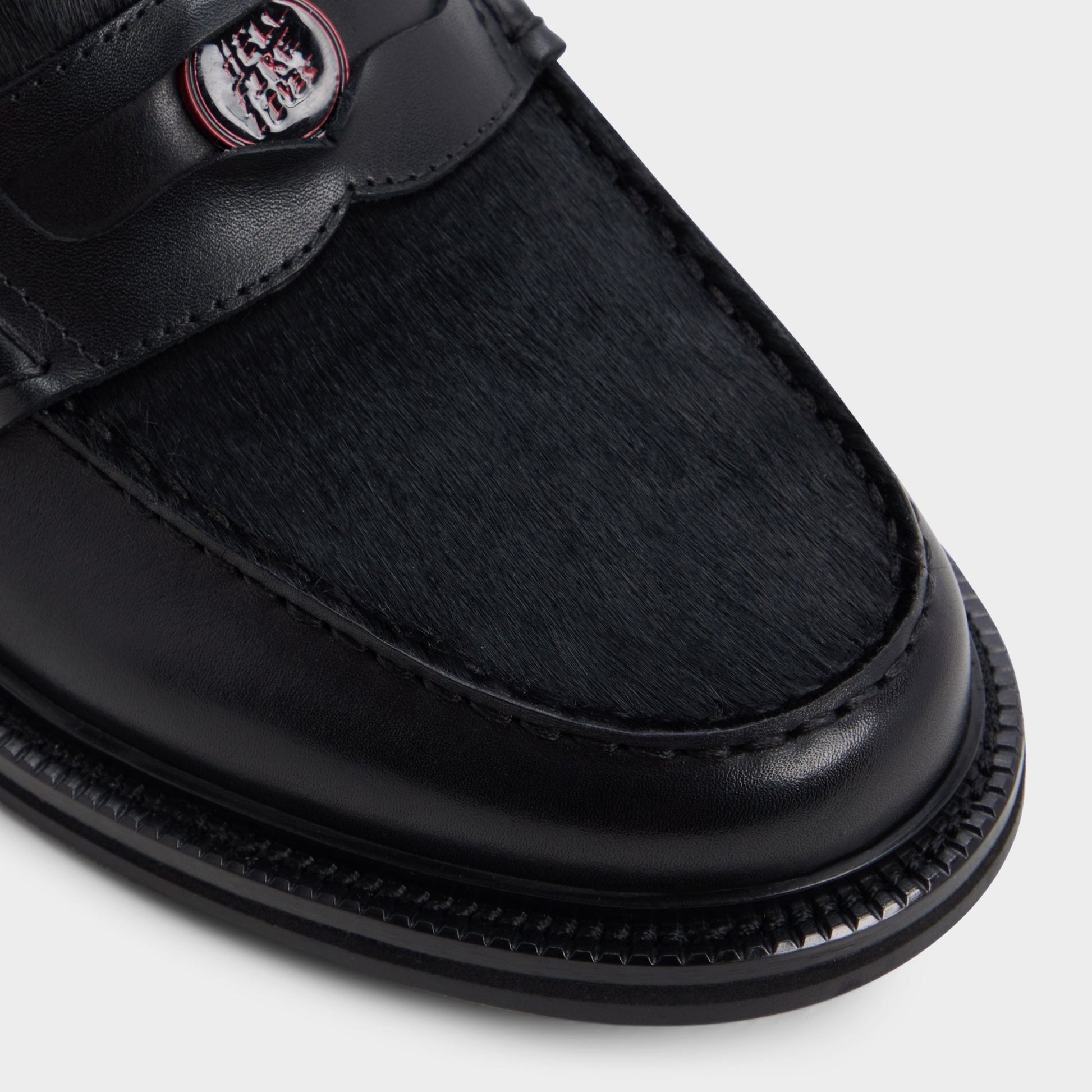 Roll4Yourlife in Black White - Men's loafer - Black/white