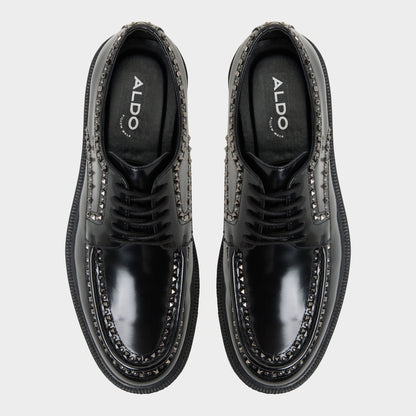 Frederiko Black Men's Oxfords & Lace-ups - Oxford shoe - Black