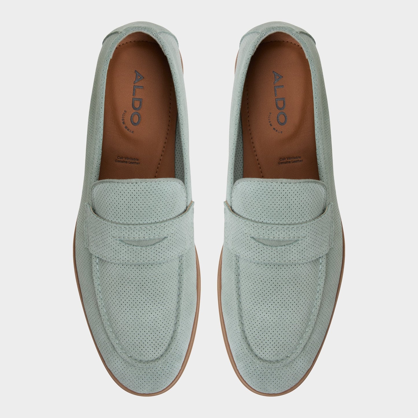Journey Sage Men's Dress Shoes - Loafer - Sage