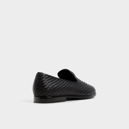 Rimini Black Men's Dress Shoes - Loafer - Black