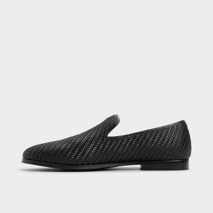 Rimini Black Men's Dress Shoes - Loafer - Black