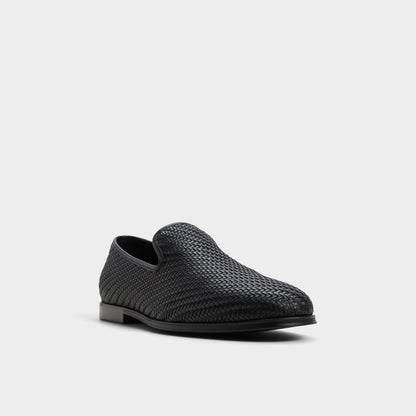Rimini Black Men's Dress Shoes - Loafer - Black
