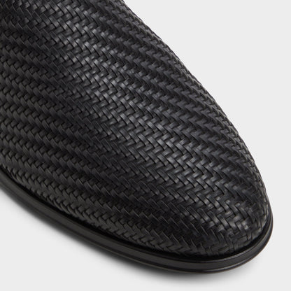 Rimini Black Men's Dress Shoes - Loafer - Black
