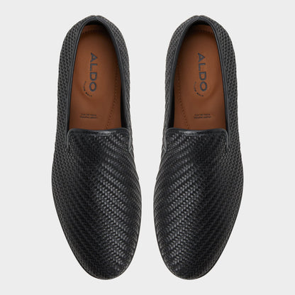 Rimini Black Men's Dress Shoes - Loafer - Black