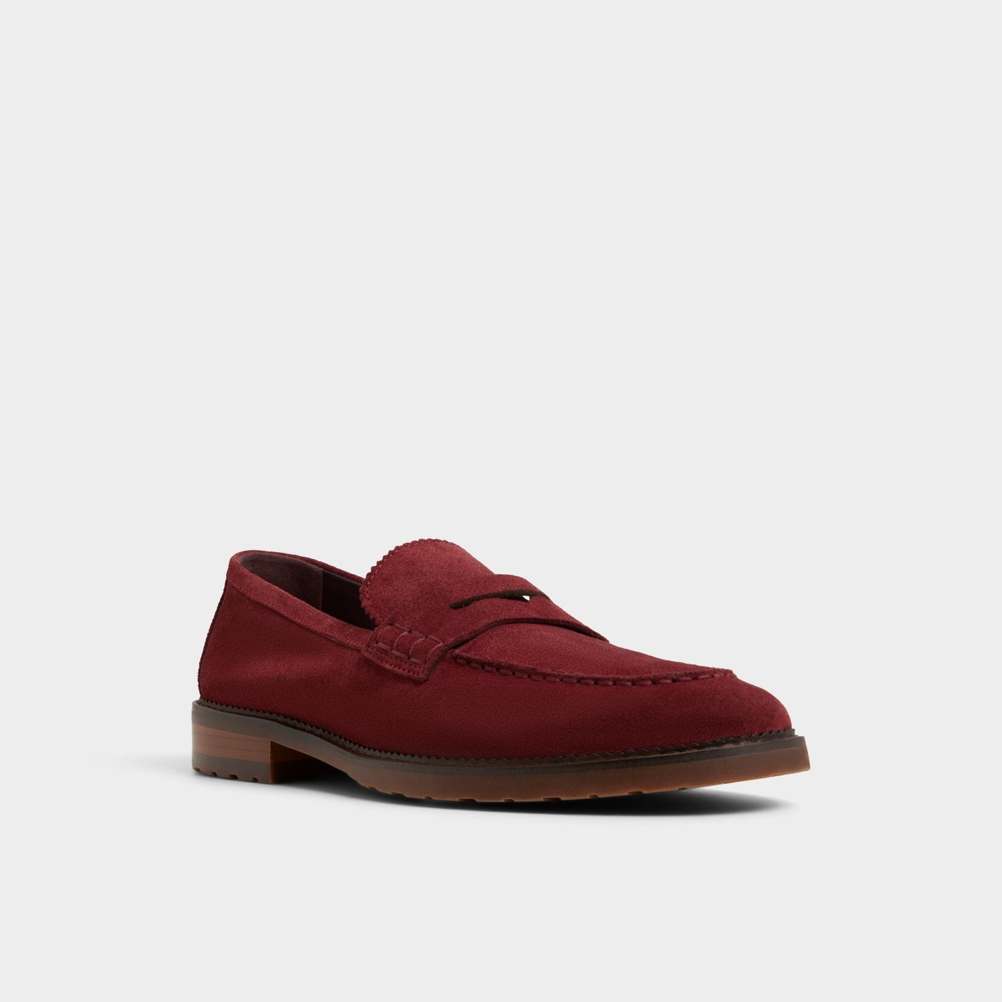 Melvillee in Medium Red - Loafer - Medium red