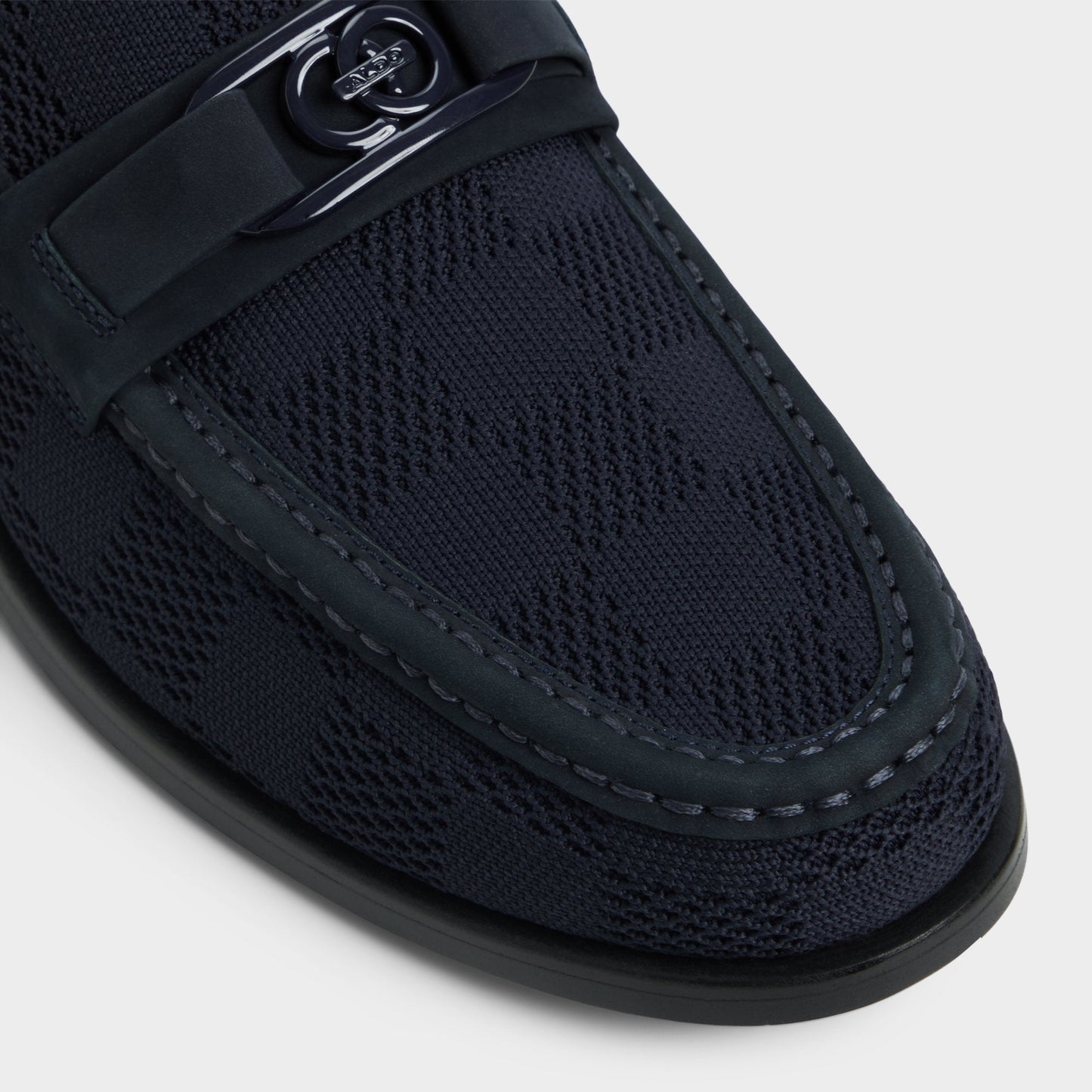Hawley Navy Men's Dress Shoes - Loafer - Navy