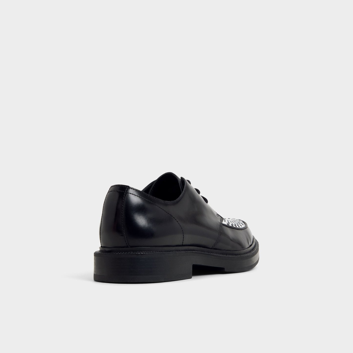 Rocco in Black White - Oxford shoe - Black/White