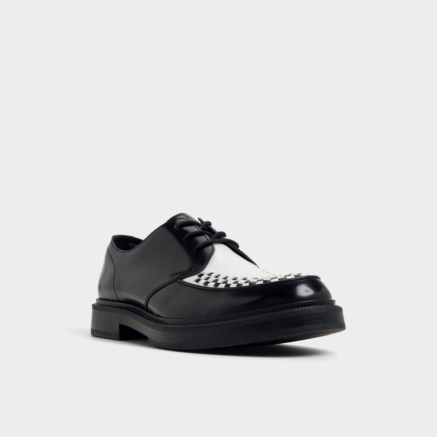 Rocco in Black White - Oxford shoe - Black/White