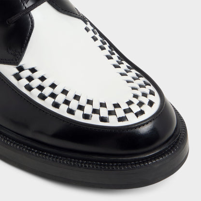 Rocco in Black White - Oxford shoe - Black/White