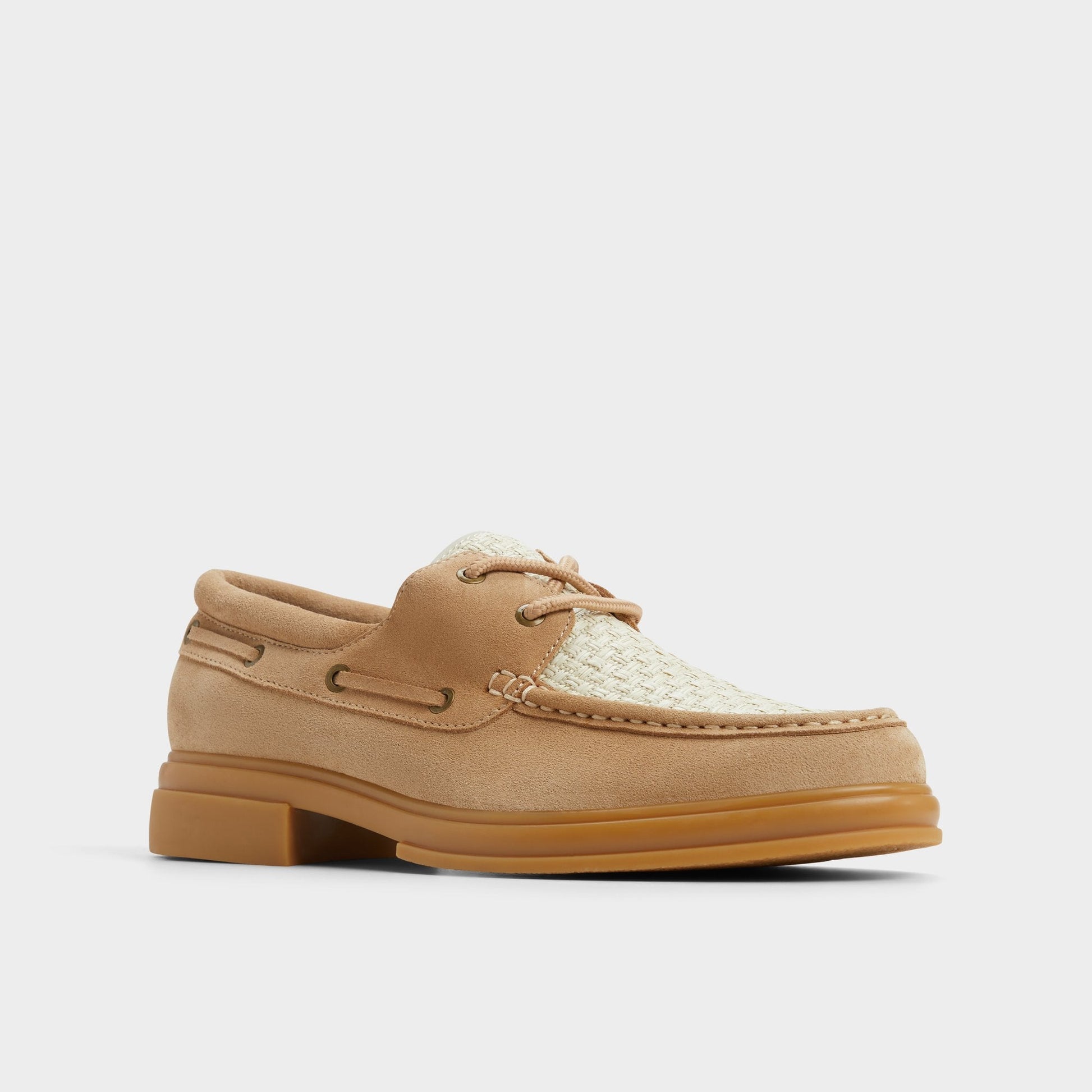 Seaexplorer Beige Men's Dress Shoes - Boat shoe - Beige