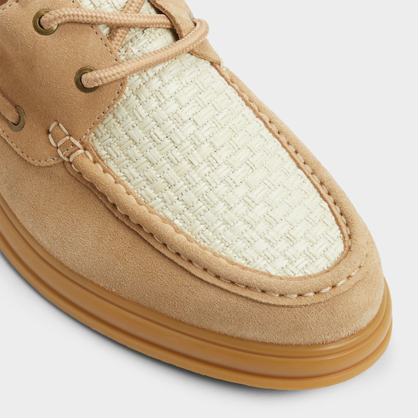 Seaexplorer Beige Men's Dress Shoes - Boat shoe - Beige