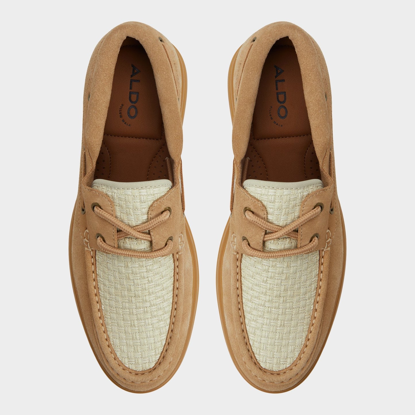 Seaexplorer Beige Men's Dress Shoes - Boat shoe - Beige