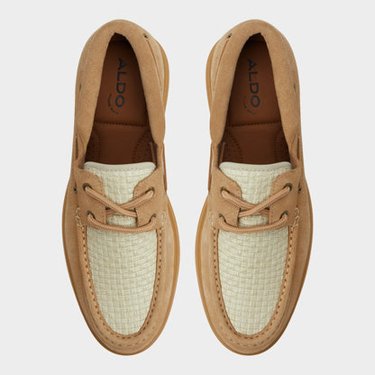 Seaexplorer Beige Men's Dress Shoes - Boat shoe - Beige