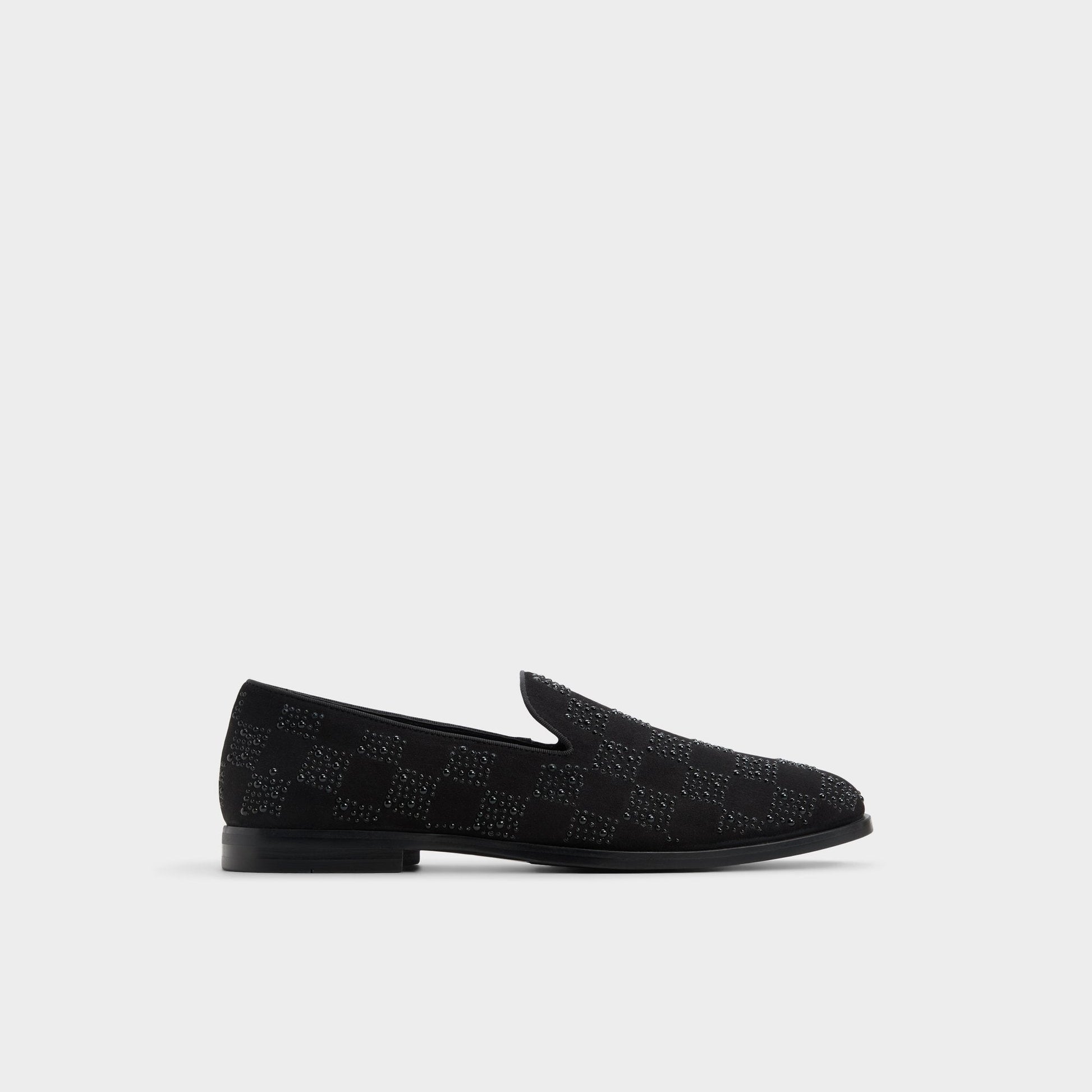 Casino Other Black Synthetic Textured Men's Dress Shoes - Loafer - Other Black