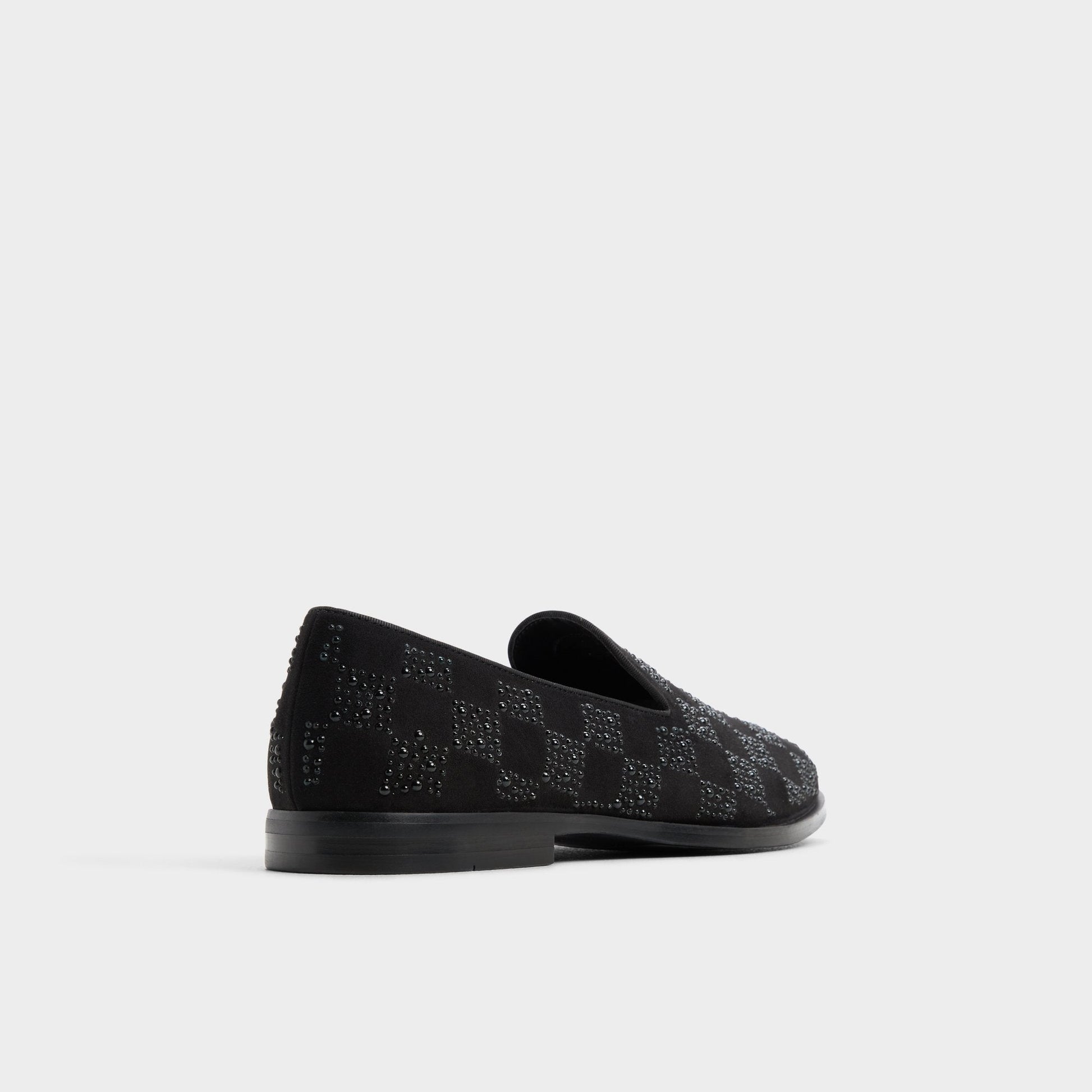 Casino Other Black Synthetic Textured Men's Dress Shoes - Loafer - Other Black